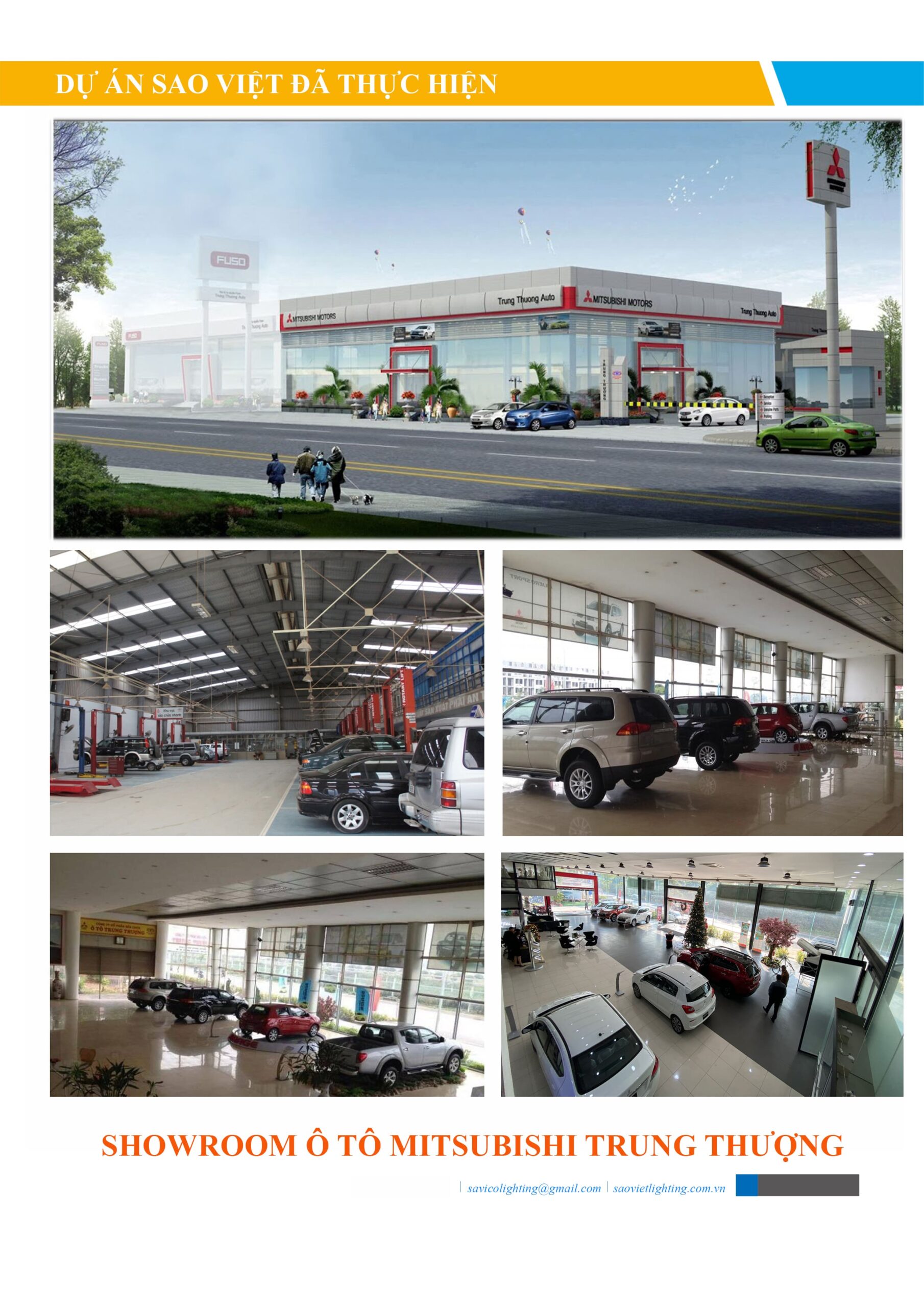 Showroom Ô tô Mitsubishi Trung Thượng