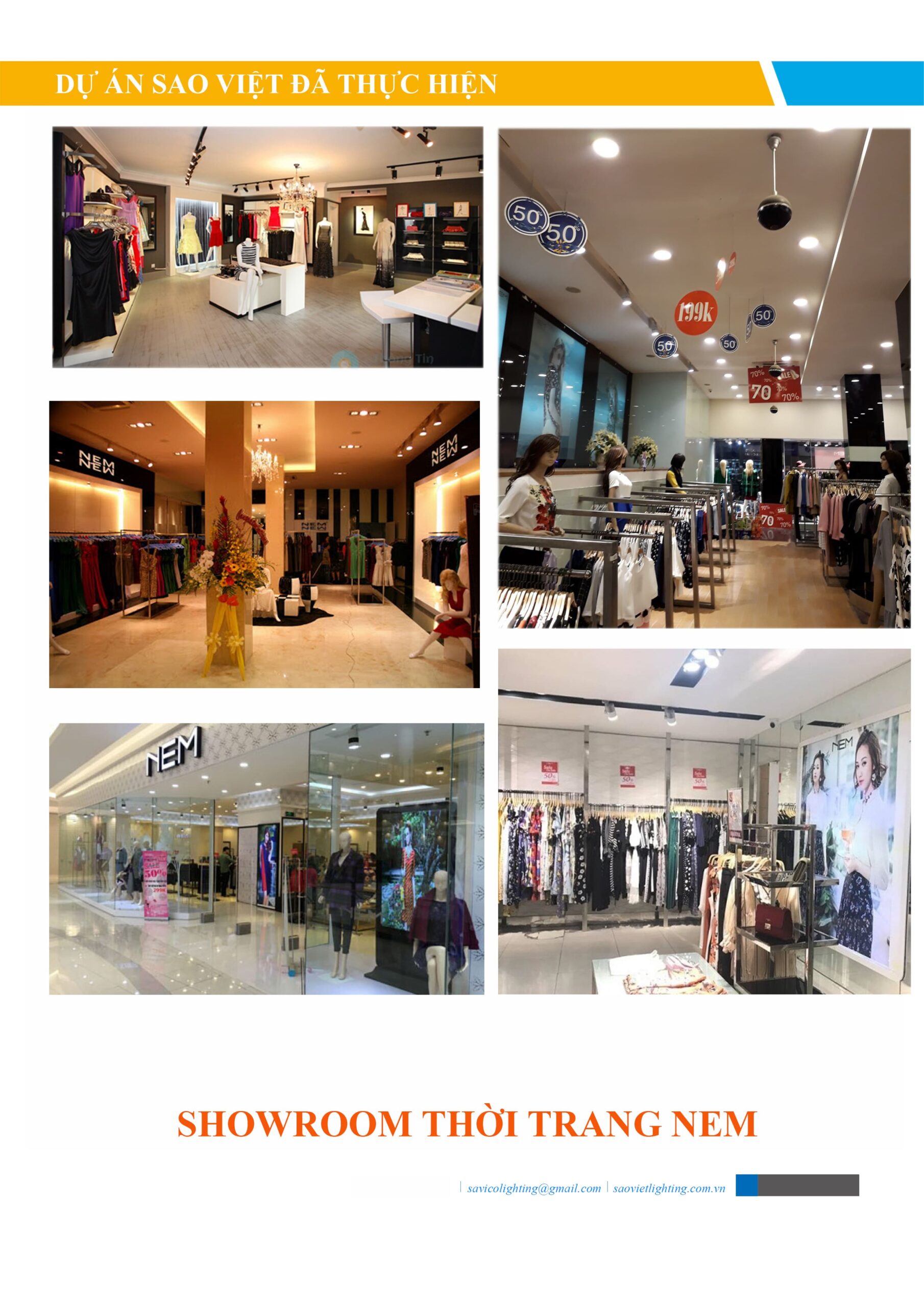 Showroom Thời trang NEM